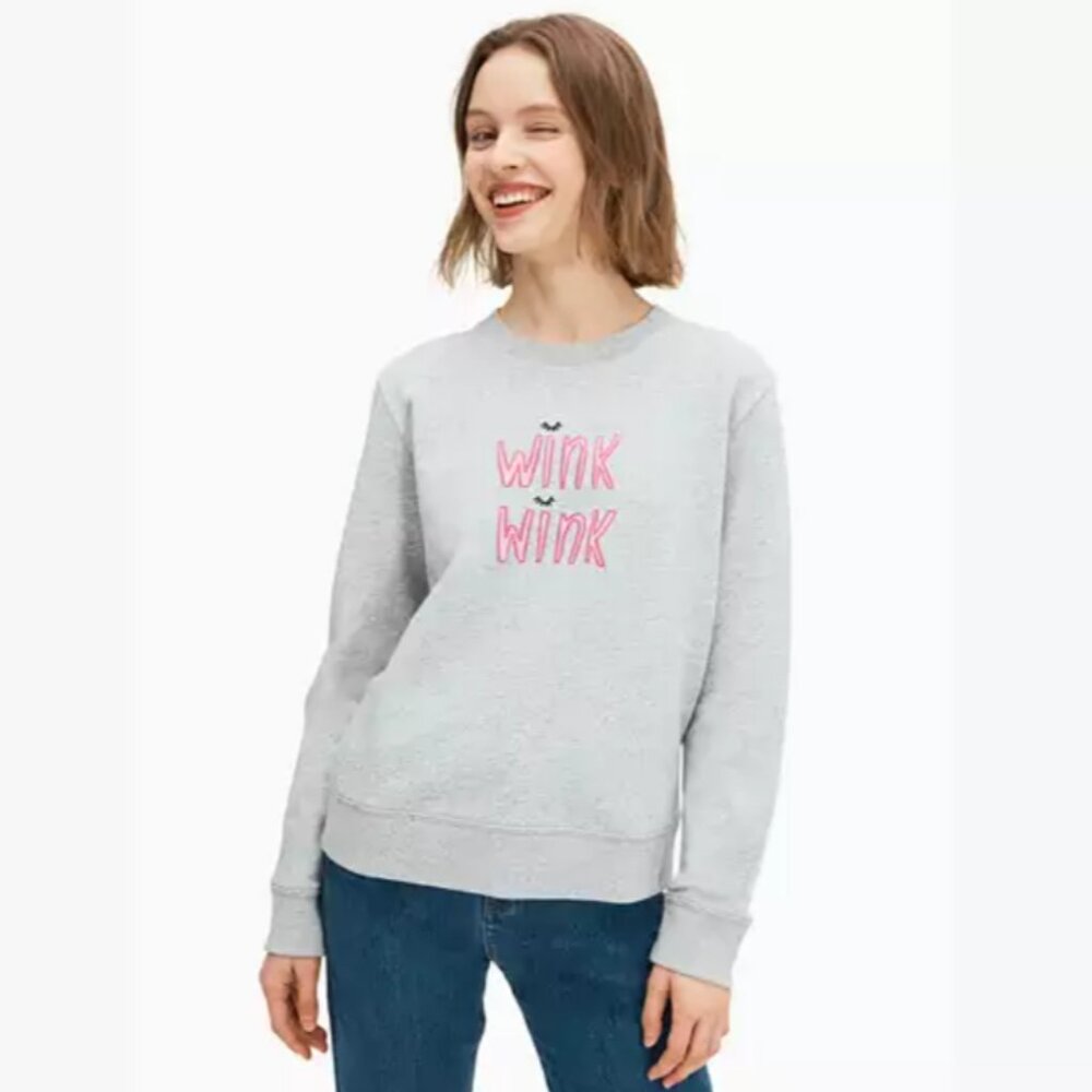 Kate Spade New York Sz. L Wink Wink Sweatshirt